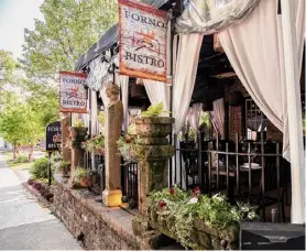  ?? DZ Restaurant­s / Provided ?? Forno Bistro in Saratoga Springs will again be the site of the annual Corks & Cuisine fundraiser, scheduled for Sunday.