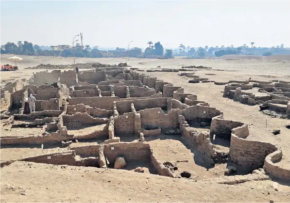 Luxor’s lost royal city rises from the sand - PressReader