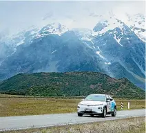  ?? BROOK SABIN/STUFF ?? The drive to Aoraki/Mt Cook was one of our favourites during our New Zealand road trip.