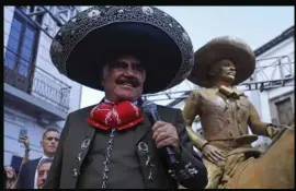  ?? EL UNIVERSAL ?? Vicente Fernández habría dejado todo muy bien repartido.