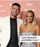  ?? ?? Liam Reardon and Millie Court