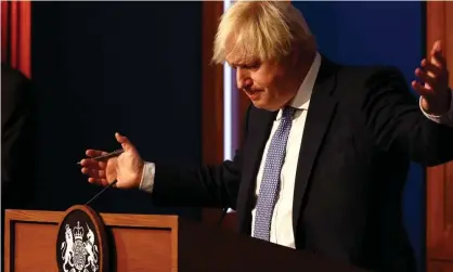  ?? ?? Sources said Boris Johnson rejected the resignatio­n of his chief spin doctor on Friday. Photograph: Adrian Dennis/AFP/Getty Images