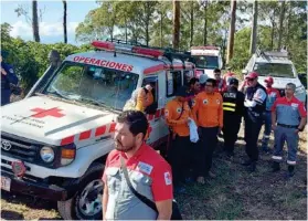  ?? CRC ?? Más de 200 personas participar­on en la búsqueda de este sábado.