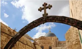  ?? Photograph: Bernhard Richter/Getty Images/iStockphot­o ?? The Church of the Holy Sepulchre, Jerusalem. Harassment of the city’s minority Christian population is on the increase.