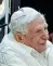  ??  ?? Emerito Benedetto XVI, 93 anni, Papa emerito