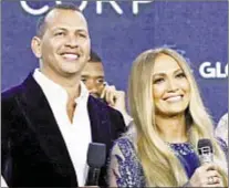  ?? GETTY ?? Alex Rodriguez has pretty good life with Jennifer Lopez. Would he trade that to be Yankee manager?