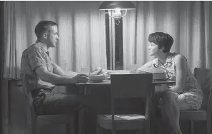  ?? Universal Pictures ?? ■ Ryan Gosling, left, and Claire Foy in a scene from "First Man."