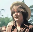  ??  ?? David Cassidy made “The Partridge Family” must-see TV for teen girls in the early 1970s. ABC VIA GETTY IMAGES