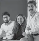  ??  ?? The Lighthouse team: Sadia Gilani with her son Talha, left, and husband Ammar Gilani.