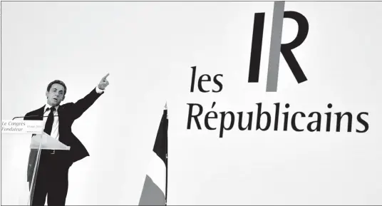  ?? PARIS, 30 MAI 2015 ?? Nicolas Sarkozy a usé de
divers subterfuge­s pour museler
ses opposants.