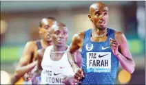  ??  ?? Mo Farah