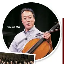  ??  ?? Yo-Yo Ma