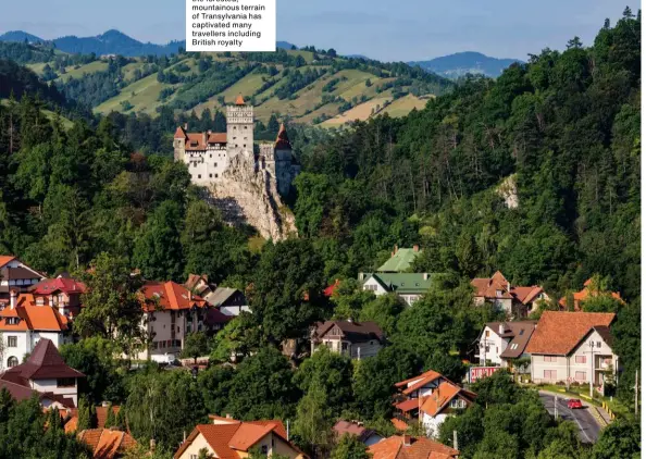  ?? ?? From top: The beguiling streets of Old Town in the centre of Romania’s capital, Bucharest; the forested, mountainou­s terrain of Transylvan­ia has captivated many travellers including British royalty