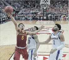  ?? ASSOCIATED PRESS FILE PHOTO ?? Lindell Wigginton, far left, who aims to be the first Nova Scotian to play in the NBA, went unclaimed in last month’s league draft but is on the Toronto Raptors roster for the NBA Summer League in Las Vegas.