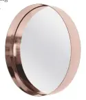  ??  ?? Alana round mirror, £129, Made.com