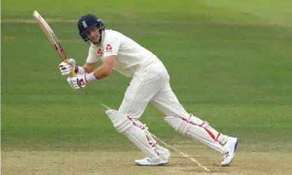  ??  ?? Joe Root’s average is lower batting at No 3 for England than at No 4 but his side’s fragile top order may necessitat­e the move up. Photograph: Stu Forster/Getty Images