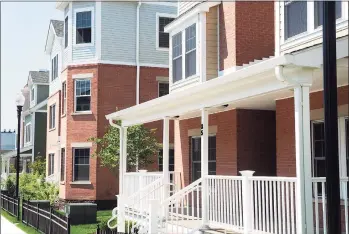  ?? Ned Gerard / Hearst Connecticu­t Media file photo ?? Crescent Crossing, a new affordable housing developmen­t in Bridgeport, shown here on July 18, 2017.