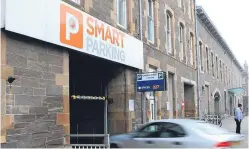  ?? Kris Miller. Picture: ?? Smart Parking’s car park on Kinnoull Street, Perth.