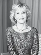  ?? ARTHUR MOLA/INVISION 2018 ?? The Golden Globes will bestow the Cecil B. DeMille Award to actor Jane Fonda next month.