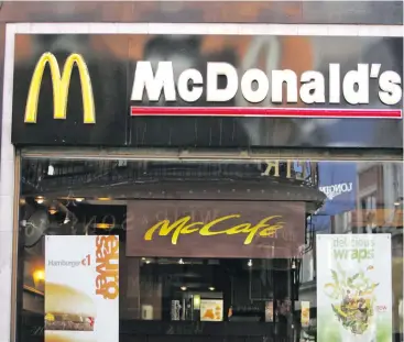  ??  ?? Global fast food giant McDonalds has pledged to get rid of plastic straws in a move that’s been praised by environmen­tal groups.