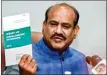  ?? ?? Lok Sabha Speaker Om Birla addresses a press conference, in New Delhi on Thursday