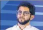  ??  ?? Aaditya Thackeray.