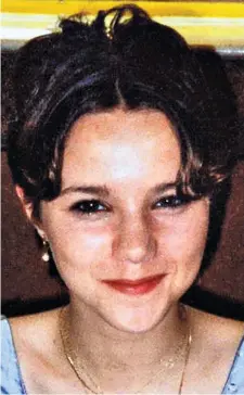  ??  ?? Mystery: Natalie Putt, 17, disappeare­d in 2003