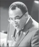  ??  ?? Christophe­r Tufton ... the drink ban is nested in the Government’s strategy to overhaul nutrition in schools.