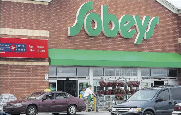  ?? THE CANADIAN PRESS/ANDREW VAUGHAN ?? Empire Co., owner of Sobeys, is undergoing a major restructur­ing, including a focus on the growing discount sector of the business. It plans to expand its Freshco banner, currently only in Ontario, into Western Canada.