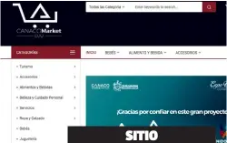  ??  ?? El público en general puede acceder a los expositore­s y centro de negocios en el link https:// www.canacomark­etcuu.com para poder visitar los stand y conocer los bienes y servicios que ahí se expongan SITIO