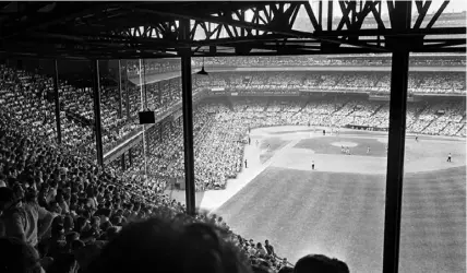  ?? Pittsburgh Post-Gazette ?? Vendor Steve Hecht got to see Roberto Clemente play 500 home games at Forbes Field. On this day in July 1966, more than 35,000 fans jammed the ballpark, a record for the season.