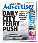  ??  ?? Monday’s Geelong Addy