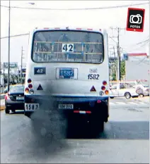  ?? STALIN DÍAZ / EXPRESO ?? Solicitud. La ciudadanía pide mayor control para los buses urbanos.