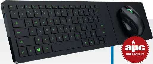  ??  ?? GAMING KEYBOARD/MOUSE $219 | WWW.RAZERZONE.COM/GAMING-CONTROLLER­S/RAZER-TURRET