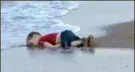  ?? FOTO EPA ?? Alan (3) uit Syrië verdronk in 2015 voor de Turkse kust.