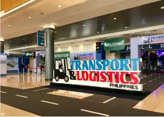  ??  ?? THREE-day Transport & Logistics Phils at the World Trade Center.