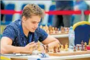  ?? TWITTER ?? Anton Kovalyov beat Viswanatha­n Anand in round two.