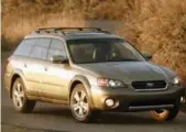  ?? SUBARU ?? The Honda Crosstour, Toyota Venza and Audi Allroad can all thank the Subaru Outback for their existence.