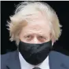  ?? Photo /AP ?? Boris Johnson.