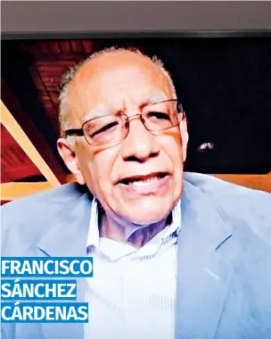  ??  ?? FRANCISCO SÁNCHEZ CÁRDENAS