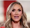  ??  ?? POLL HOPE Lara Trump