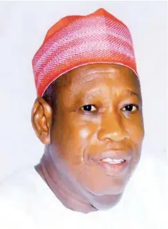  ??  ?? Governor Ganduje: “Corruption is fighting back at the national level and even at the state level”