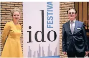  ?? FOTO: IDO ?? Intendant Herbert H. Ludwig und Festivalle­iterin Frederike Möller planen bereits das nächste Internatio­nale Düsseldorf­er Orgelfesti­val.