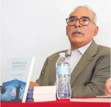  ?? /MIZPAH ZAMORA ?? Rubén Antelmo Pliego Bernal exalta la figura de Xicohténca­tl a través de la literatura