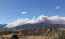  ?? Photograph: Kt
Golby-Green ?? Fire in the Bega valley. The entire state ofNSW is currently in drought.