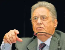  ?? /Reuters ?? Human rights concerns: Brazil's former president Fernando Henrique Cardoso is one of the signatorie­s of a letter by the Institute for Democracy and Electoral Assistance.