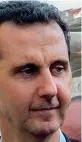  ??  ?? Nemici Bashar Assad, 52 anni, e Donald Trump, 71