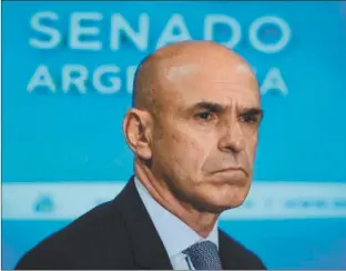  ?? CEDOC PERFIL ?? ARRIBAS. Uno de los funcionari­os mencionado­s por "delatores" de la Odebrecht.