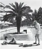  ??  ?? With Keith Richards, Marrakech, 1967