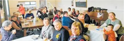  ?? Photo / Supplied ?? The Mangatoki Women’s Institute members enjoy their monthly meetings.